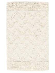  Capri - Cream Teppich 100X160 Echter Moderner Handgewebter Hell Grün/Olivgrün (Wolle, Indien)
