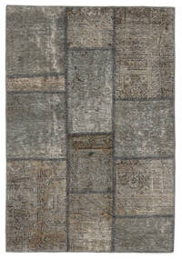 Echter Teppich Patchwork - Persien/Iran 106X157 Dunkelgelb/Braun (Wolle, Persien/Iran)