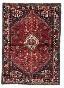  Ghashghai Teppich 122X170 Echter Orientalischer Handgeknüpfter Schwartz/Dunkelbraun (Wolle, Persien/Iran)
