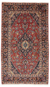  Keshan Teppich 97X170 Echter Orientalischer Handgeknüpfter Dunkelbraun/Schwartz (Wolle, Persien/Iran)