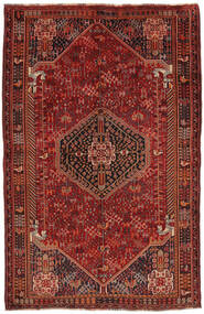  Ghashghai Teppich 157X247 Echter Orientalischer Handgeknüpfter Schwartz/Dunkelbraun (Wolle, Persien/Iran)
