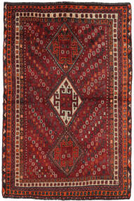  Ghashghai Teppich 152X232 Echter Orientalischer Handgeknüpfter Schwartz/Dunkelbraun (Wolle, Persien/Iran)