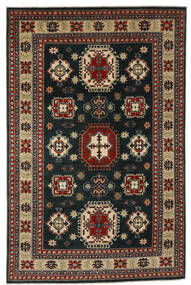  Orientalischer Kazak Fine Teppich Teppich 195X307 Schwarz/Braun (Wolle, Afghanistan)