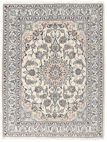  Nain Teppich 152X200 Echter Orientalischer Handgeknüpfter Dunkelgrau/Hellgrau (Wolle, Persien/Iran)