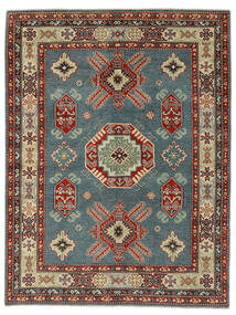  Kazak Teppich 151X205 Echter Orientalischer Handgeknüpfter Dunkel Türkis/Schwartz (Wolle, Afghanistan)