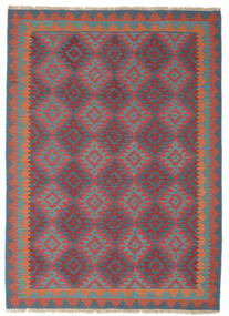  Persischer Kelim Fars Teppich Teppich 175X242 Dunkelrot/Dunkelblau (Wolle, Persien/Iran)