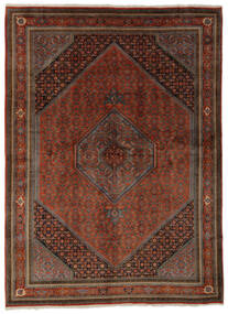  Bidjar Teppich 296X404 Echter Orientalischer Handgeknüpfter Schwartz/Dunkelbraun Großer (Wolle, Persien/Iran)