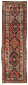  Malayer Ca. 1930 Teppich 102X325 Echter Orientalischer Handgeknüpfter Läufer Dunkelbraun/Schwartz (Wolle, Persien/Iran)