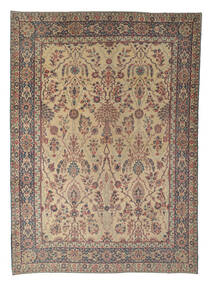 Antik Kerman Ca. 1900 Teppich Teppich 291X405 Braun/Orange Großer (Wolle, Persien/Iran)