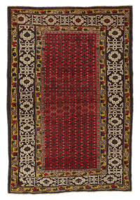  Antik Schirwan Ca. 1900 Teppich 115X170 Echter Orientalischer Handgeknüpfter Schwartz/Dunkelbraun (Wolle, Aserbaidschan/Rußland)