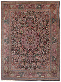 Antik Keshan Debir Ca.1900 Teppich Teppich 321X422 Braun/Dunkelrot Großer (Wolle, Persien/Iran)