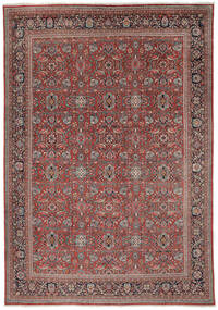 375X536 Mahal Ca. 1900 Teppich Teppich Echter Orientalischer Handgeknüpfter Dunkelrot/Braun Großer (Wolle, Persien/Iran)