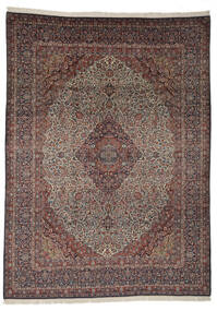 Antik Keshan Ca. 1900 Teppich Teppich 270X369 Braun/Schwarz Großer (Wolle, Persien/Iran)
