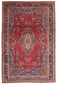  Persischer Mahal Teppich Teppich 215X320 Dunkelrot/Schwarz (Wolle, Persien/Iran)