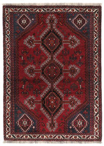  Ghashghai Teppich 120X161 Echter Orientalischer Handgeknüpfter Schwartz (Wolle, Persien/Iran)