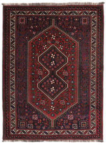  Ghashghai Teppich 158X210 Echter Orientalischer Handgeknüpfter Schwartz (Wolle, Persien/Iran)