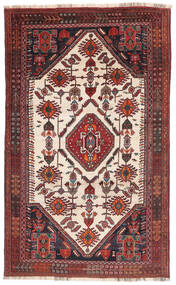  Persischer Ghashghai Teppich Teppich 155X250 Dunkelrot/Schwarz (Wolle, Persien/Iran)