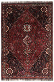  Ghashghai Teppich 217X322 Echter Orientalischer Handgeknüpfter Schwartz/Dunkelbraun (Wolle, Persien/Iran)