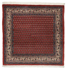  Sarough Mir Teppich 104X150 Echter Orientalischer Handgeknüpfter Schwartz/Dunkelbraun (Wolle, Persien/Iran)