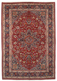 Maschad Teppich Teppich 200X285 Dunkelrot/Schwarz (Wolle, Persien/Iran)