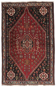  Ghashghai Teppich 115X178 Echter Orientalischer Handgeknüpfter Schwartz/Dunkelbraun (Wolle, Persien/Iran)