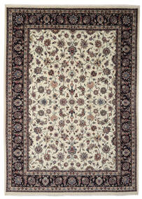  Sarough Teppich 248X343 Echter Orientalischer Handgeknüpfter Schwartz/Dunkelbraun (Wolle, Persien/Iran)