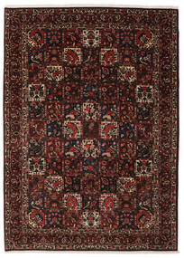  Orientalischer Bachtiar Teppich Teppich 255X352 Schwarz/Dunkelrot Großer (Wolle, Persien/Iran)