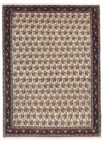  Afshar Shahre Babak Teppich 140X190 Echter Orientalischer Handgeknüpfter Dunkelbraun/Schwartz (Wolle, Persien/Iran)