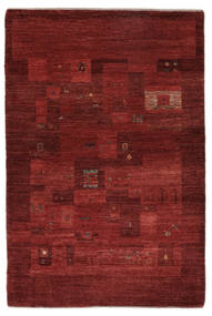  Persischer Loribaft Fine Persisch Teppich 103X154 Dunkelrot/Schwarz 