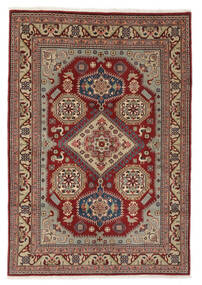  165X238 Ardebil Fine Teppich Handgeknüpfter Teppich Braun/Dunkelrot Persien/Iran 