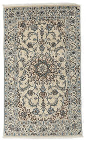 Nain Teppich 115X198 Echter Orientalischer Handgeknüpfter Olivgrün/Dunkelgrün (Wolle, Persien/Iran)