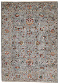 206X288 Ziegler Ariana Teppich Teppich Echter Orientalischer Handgeknüpfter Braun/Dunkelgrau (Wolle, Afghanistan)