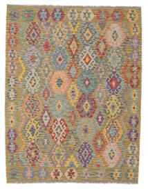  Kelim Afghan Old Style Teppich 152X200 Echter Orientalischer Handgewebter Beige/Braun (Wolle, Afghanistan)
