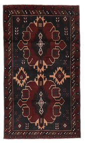  Belutsch Teppich 107X184 Echter Orientalischer Handgeknüpfter Schwartz (Wolle, Afghanistan)