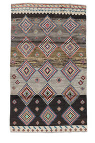  Moroccan Berber - Afghanistan Teppich 110X185 Echter Moderner Handgeknüpfter Weiß/Creme/Schwartz (Wolle, Afghanistan)