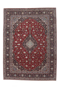  Persischer Keshan Teppich Teppich 258X360 Dunkelrot/Schwarz Großer (Wolle, Persien/Iran)