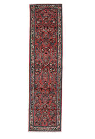  Sarough Teppich 78X297 Echter Orientalischer Handgeknüpfter Läufer Weiß/Creme/Schwartz (Wolle, Persien/Iran)