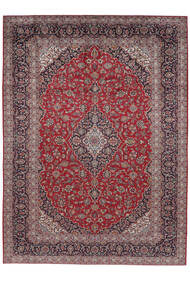  Persischer Keshan Teppich Teppich 290X398 Dunkelrot/Braun Großer (Wolle, Persien/Iran)