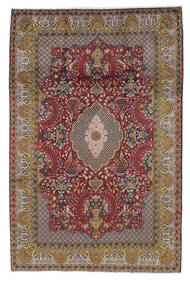 Golpayegan Teppich Teppich 226X346 Braun/Schwarz (Wolle, Persien/Iran)
