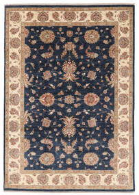  Orientalischer Ziegler Fine Teppich 204X294 Braun/Schwarz (Wolle, Pakistan)