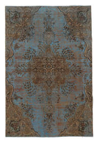  Colored Vintage - Persien/Iran Teppich 179X268 Echter Moderner Handgeknüpfter Schwartz/Dunkelbraun (Wolle, Persien/Iran)