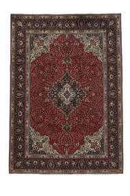  Persischer Täbriz Teppich Teppich 245X342 Schwarz/Braun (Wolle, Persien/Iran)