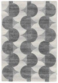  Beak - Grau Teppich 160X230 Moderner Dunkelgrau/Schwartz (Wolle, Indien)