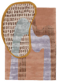  Elephant - Burned_Rose Teppich 160X230 Moderner Dunkelbraun/Dunkelgrau ( Indien)