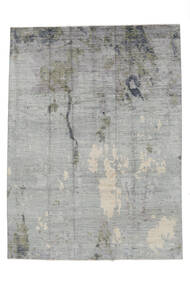 246X332 Modern Afghan Fine Teppich Moderner Grau/Dunkelgrau (Wolle, Afghanistan)
