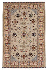 200X295 Kunduz Teppich Teppich Echter Orientalischer Handgeknüpfter Braun/Orange (Wolle, Afghanistan)