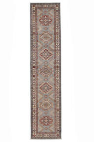  Kazak Ariana Teppich 73X317 Echter Orientalischer Handgeknüpfter Läufer Dunkelbraun (Wolle, Afghanistan)
