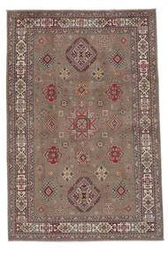 199X298 Kazak Fine Teppich Orientalischer Braun/Dunkelrot (Wolle, Afghanistan)