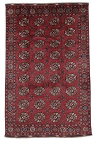  Orientalischer Kazak Fine Teppich Teppich 196X300 Dunkelrot/Schwarz (Wolle, Afghanistan)