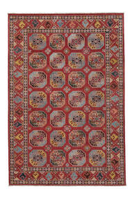 203X298 Kazak Fine Teppich Orientalischer Dunkelrot/Braun (Wolle, Afghanistan)